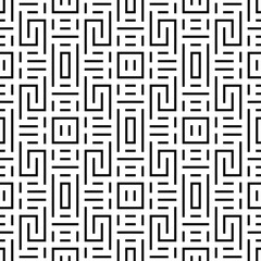 Seamless models. Modern stylish texture. Monochrome, simple. Vector.