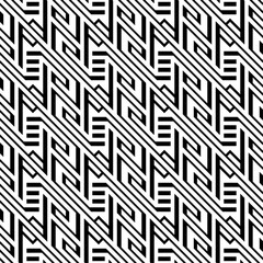 Seamless models. Modern stylish texture. Monochrome, simple. Vector.