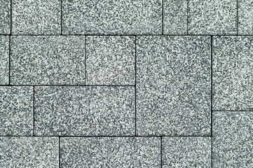 gray decorative paving slabs close up