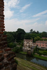 Cittadella, Padova, Italy. A splendid historical medieval walled town near important centers of art...