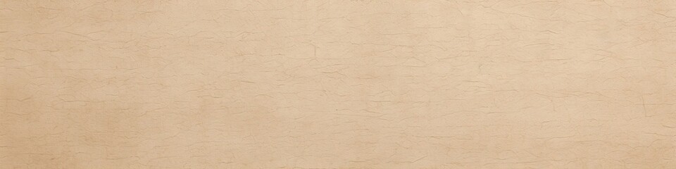 Beige Paper Background Texture Light Coarse Textured . Panoramic Banner