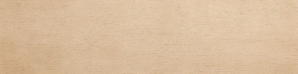 Obraz premium Beige Paper Background Texture Light Coarse Textured . Panoramic Banner