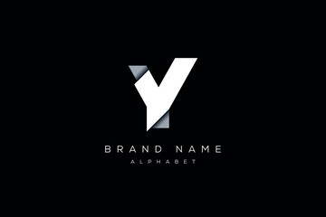 Alphabet letters Initials Monogram logo Y,Y INITIAL, Y letter