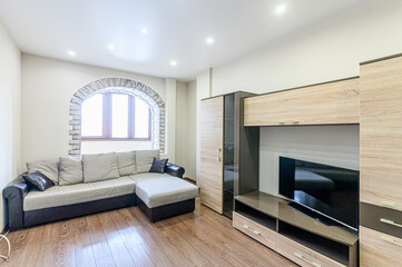 interior apartment living room with sofa