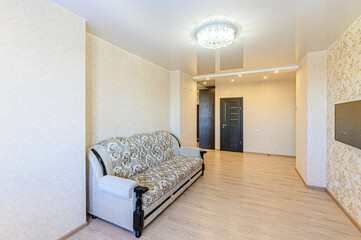 interior apartment living room with sofa
