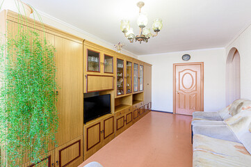 interior apartment living room with sofa
