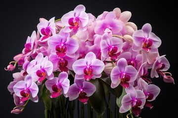 Fototapeta na wymiar Madagascar's Blooming Treasure Rare Orchid