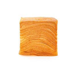 thousand layer toast on white background