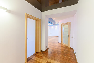 interior apartment room doors, renovation corridor lobby entrance hall
