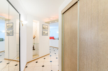 interior apartment room doors, renovation corridor lobby entrance hall