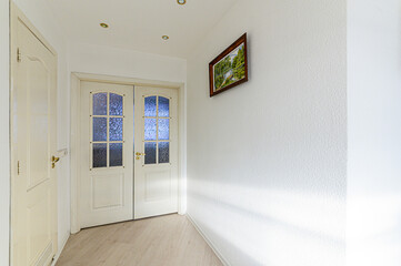 interior apartment room doors, renovation corridor lobby entrance hall