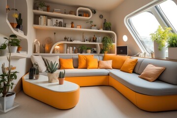 Smart Small-Space Living Room Design