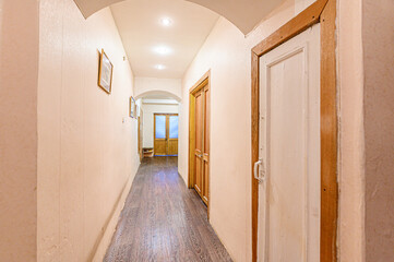 interior apartment room doors, renovation corridor lobby entrance hall