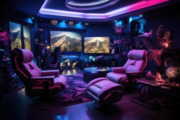 Ultimate Entertainment in High-Tech Game Room