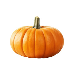 Pumpkin isolated on transparent background Generative AI
