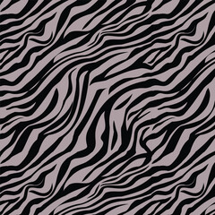 Zebra Stripes Monochrome Wildlife Seamless Pattern zebra pattern print seamless