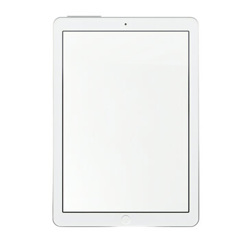 Tablet isolated on transparent background, Generative AI