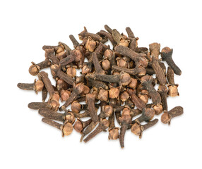 Dried cloves isolated on transparent background (.PNG)