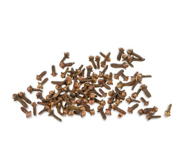 Dried cloves isolated on transparent background (.PNG)