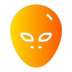 Fototapeta premium sci fi gradient icon