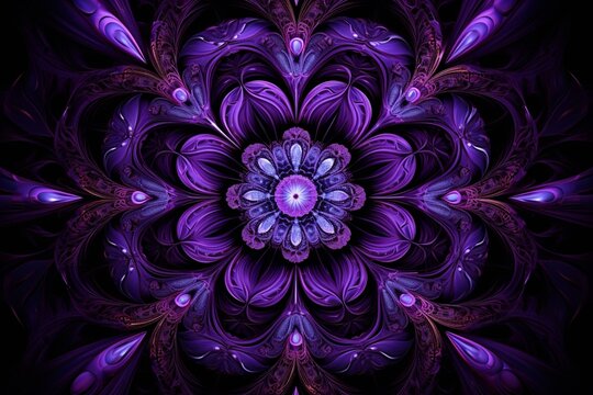 Purple Mandalla. Generative AI