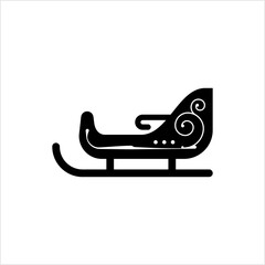 Sled Icon, Sled Vehicle Icon