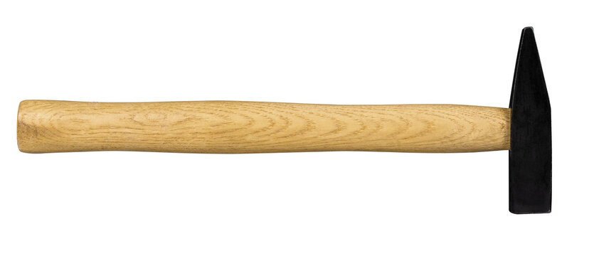 Hammer auf wei&szlig;em Untergrund