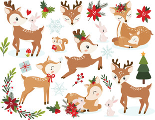 Fototapeta premium Christmas Reindeer