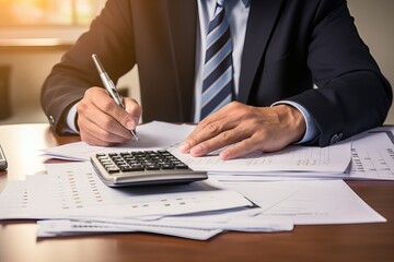 Detailed Accounting and Financial Analysis on Desk