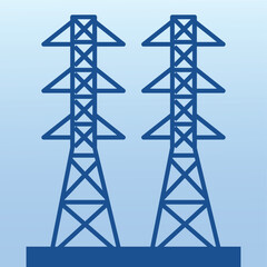 Building vector, clip art, and symbol. Flat design of  building concept and simple design