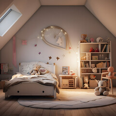 Children's room interior