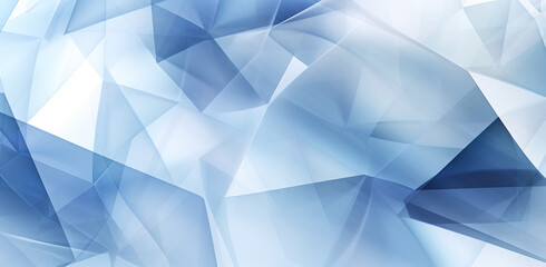 Fototapeta premium White blue cutting-edge background with a futuristic twist. Created with Generative AI