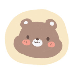 Fototapeta premium cute bear