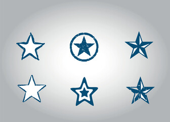 blue star icons