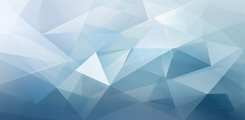 Fototapeta premium White blue cutting-edge background with a futuristic twist. Created with Generative AI