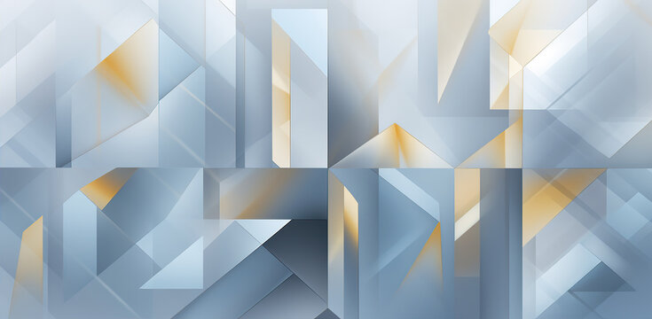 White blue cutting-edge background with a futuristic twist. Created with Generative AI