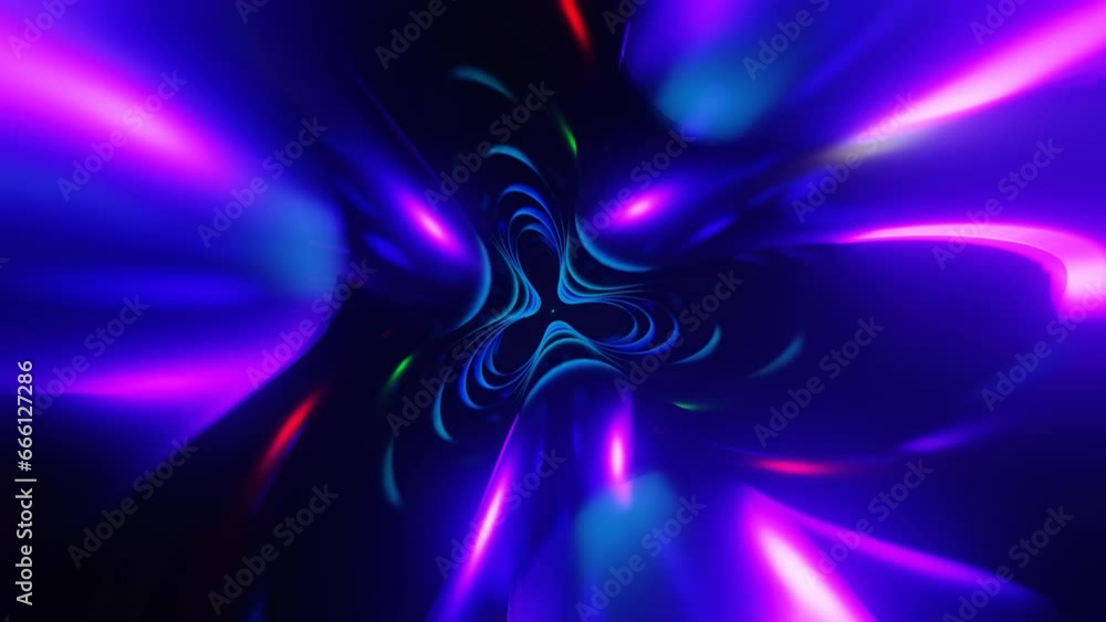 Poster step into the neon disco spotlight in this vj loop.