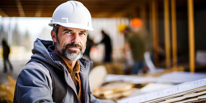 portrait of Construction Manager. Plan, direct, coordinate budget activities concerned w construction & maintenance of structures, facilities, systems; oversee organization, scheduling, implementation