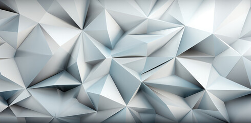 Fototapeta premium White blue cutting-edge background with a futuristic twist. Created with Generative AI