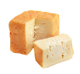 Belgique - Fromage de Herve (Maroilles belge) / fond transparent