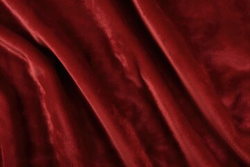Material Red Christmas Background. Velvet Texture Design for Abstract Graphic.