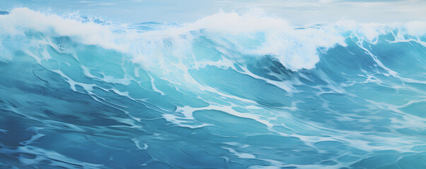 Fototapeta na wymiar wave of water of the sea ocean