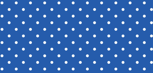 Polkadot background with color blue and white