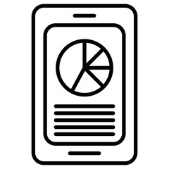 Online Pie Chart Icon