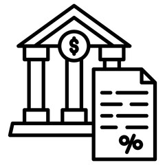 Banking Fees Icon