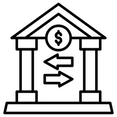 Wire Transfer Icon