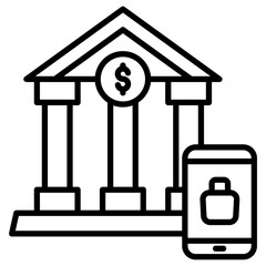 Retail Bank Icon