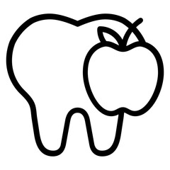 Tooth Nutrition Icon