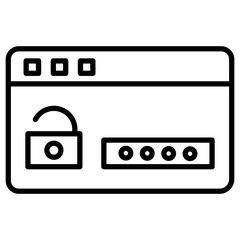 Browser Password Icon