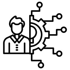 Innovative Employee Icon